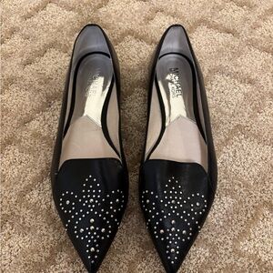 Michael Kors Leather Sofie Flats